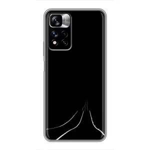 Чохол з картинками на чорному фоні для Xiaomi Redmi Note 11 Pro Plus (Дорога)
