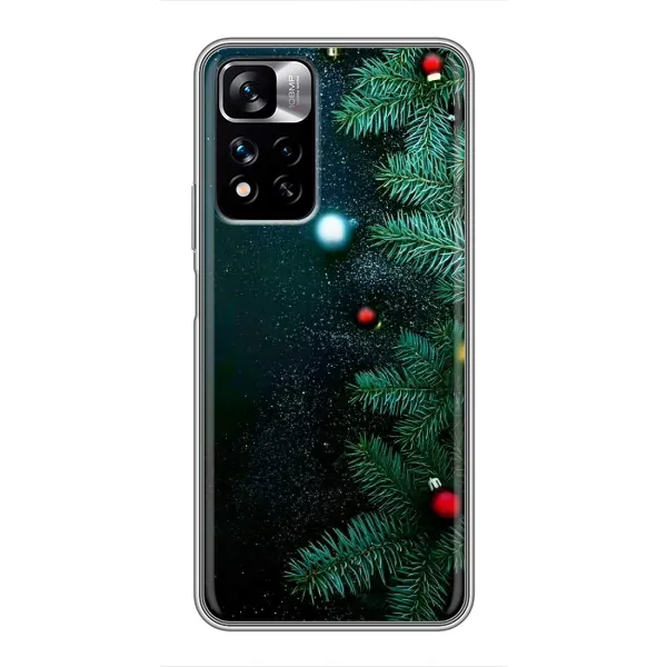 Чехол с рисунком «Елка» для Xiaomi Redmi Note 11 Pro Plus Чехол с рисунком «Елка» для Xiaomi Redmi Note 11 Pro Plus