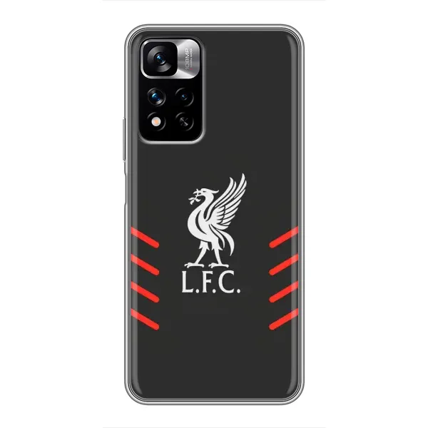 Чехол с рисунком «Эмблема Liverpool» для Xiaomi Redmi Note 11 Pro Plus