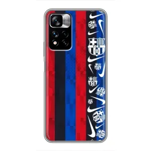 Чехол для Xiaomi Redmi Note 11 Pro Plus (Барселона) (Фанат Барсы)