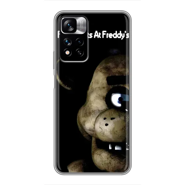 Чехол с рисунком «Five Nights» для Xiaomi Redmi Note 11 Pro Plus