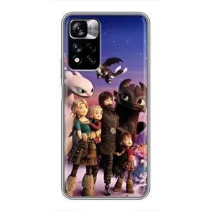 Чохол дракон Беззубик для Xiaomi Redmi Note 11 Pro Plus (Герої дракона)