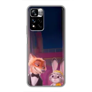 Силіконовий чохол з принтом Зоотрополіс для Xiaomi Redmi Note 11 Pro Plus (Головні герої)