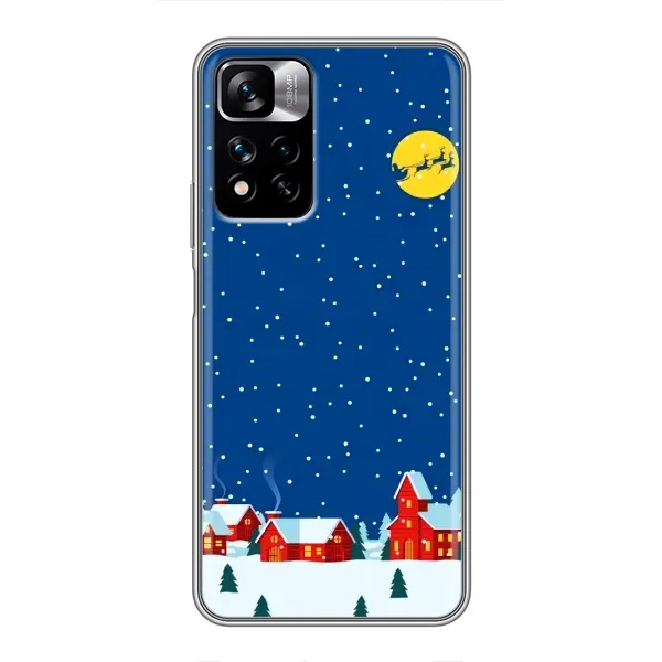 Чехол с рисунком «Город в снегу» для Xiaomi Redmi Note 11 Pro Plus Чехол с рисунком «Город в снегу» для Xiaomi Redmi Note 11 Pro Plus