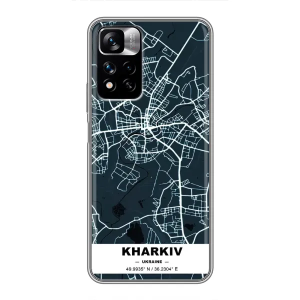 Чехол с рисунком «Харьков» для Xiaomi Redmi Note 11 Pro Plus Чехол с рисунком «Харьков» для Xiaomi Redmi Note 11 Pro Plus