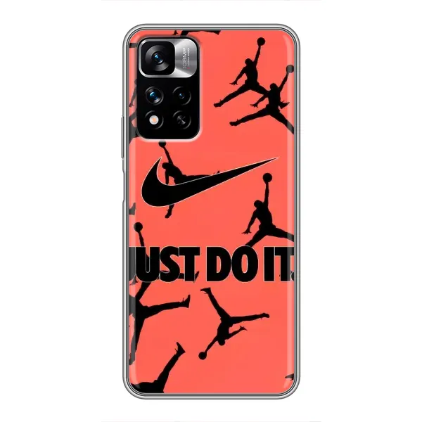 Чехол с рисунком «Just Do It» для Xiaomi Redmi Note 11 Pro Plus Чехол с рисунком «Just Do It» для Xiaomi Redmi Note 11 Pro Plus