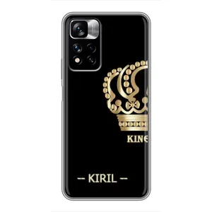 Іменні Чохли для Xiaomi Redmi Note 11 Pro Plus (KIRIL)