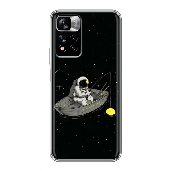 Чехол с рисунком «Космонавт на рыбалке» для Xiaomi Redmi Note 11 Pro Plus Чехол с рисунком «Космонавт на рыбалке» для Xiaomi Redmi Note 11 Pro Plus