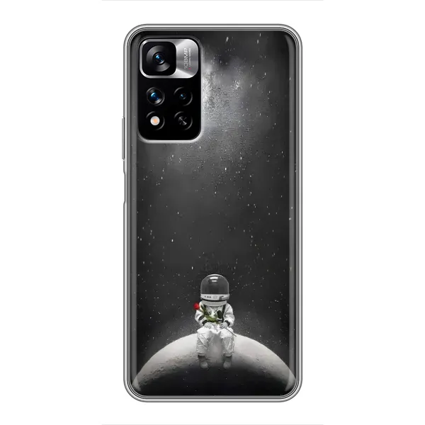 Чехол с рисунком «Космонавт романтик» для Xiaomi Redmi Note 11 Pro Plus Чехол с рисунком «Космонавт романтик» для Xiaomi Redmi Note 11 Pro Plus