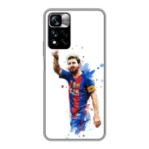 Чехлы Лео Месси Аргентина для Xiaomi Redmi Note 11 Pro Plus (Leo Messi)