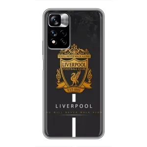 Силиконовые Чехлы принт Футбол на Xiaomi Redmi Note 11 Pro Plus (Liverpool)