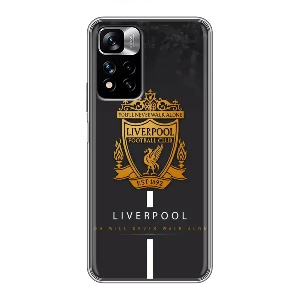 Чехол с рисунком «Liverpool» для Xiaomi Redmi Note 11 Pro Plus