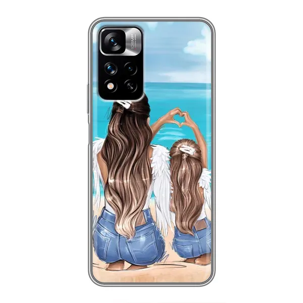 Чехол с рисунком «Мама и дочь» для Xiaomi Redmi Note 11 Pro Plus Чехол с рисунком «Мама и дочь» для Xiaomi Redmi Note 11 Pro Plus