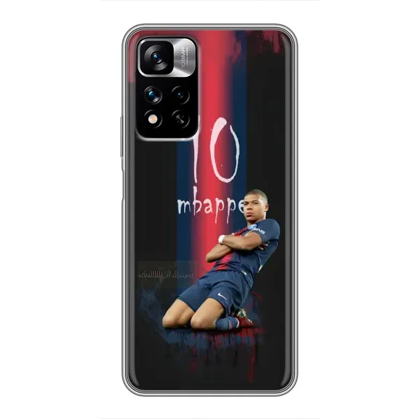 Чехол с рисунком «MBAPPE 10» для Xiaomi Redmi Note 11 Pro Plus Чехол с рисунком «MBAPPE 10» для Xiaomi Redmi Note 11 Pro Plus