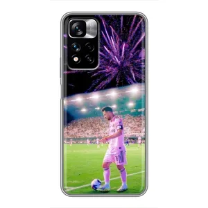 Чохли Лео Мессі в Маямі на Xiaomi Redmi Note 11 Pro Plus (Мессі в Майамі)