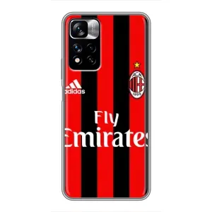 Чехлы с ТОП Футбольными клубами на Xiaomi Redmi Note 11 Pro Plus (Milan)