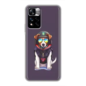 Чехол с принтом Собаки Патрон для Xiaomi Redmi Note 11 Pro Plus (Модный Патрон)