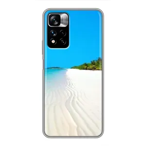 Летний Чехол на Xiaomi Redmi Note 11 Pro Plus (Море песок)