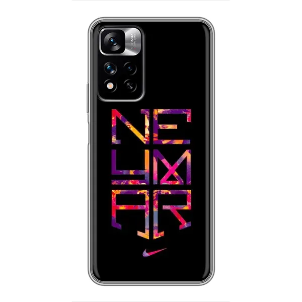 Чехол с рисунком «N E Y M A R» для Xiaomi Redmi Note 11 Pro Plus Чехол с рисунком «N E Y M A R» для Xiaomi Redmi Note 11 Pro Plus