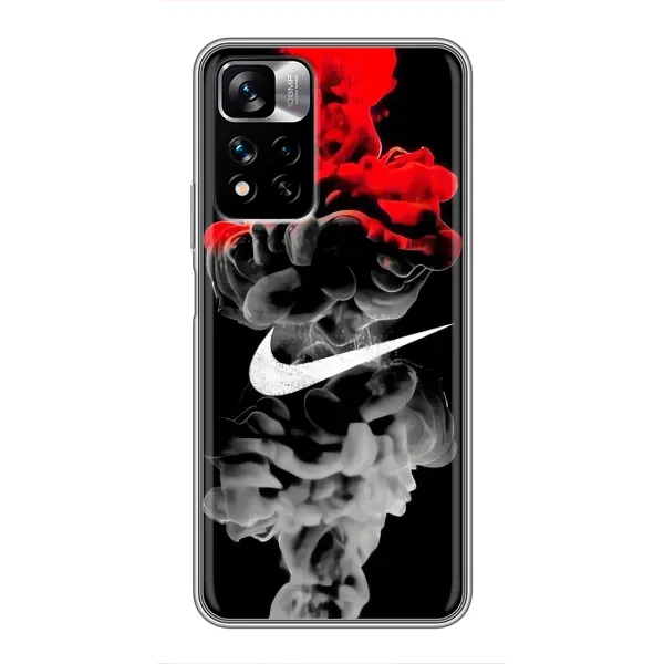 Чехол с рисунком «Nike дым» для Xiaomi Redmi Note 11 Pro Plus Чехол с рисунком «Nike дым» для Xiaomi Redmi Note 11 Pro Plus