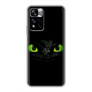 Чохол дракон Беззубик для Xiaomi Redmi Note 11 Pro Plus (Очі Беззубика)