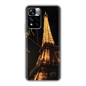 Чехол с Эйфелевой башней на Xiaomi Redmi Note 11 Pro Plus (Paris)