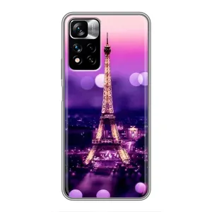 Чехол с Эйфелевой башней на Xiaomi Redmi Note 11 Pro Plus (Париж башня)