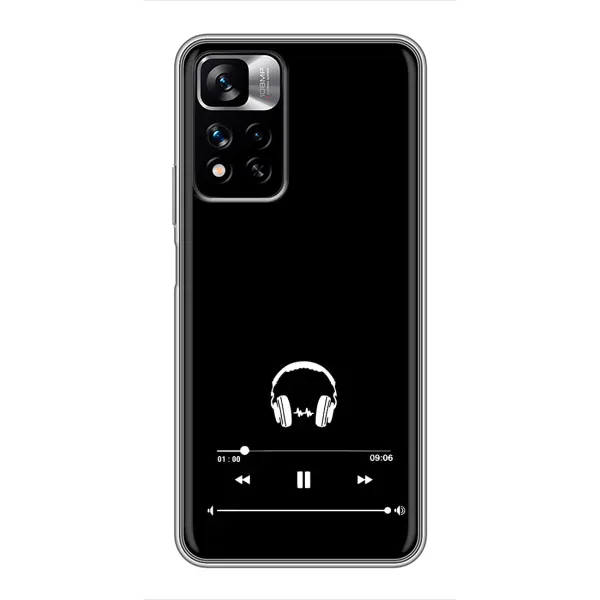Чехол с рисунком «Плеер» для Xiaomi Redmi Note 11 Pro Plus Чехол с рисунком «Плеер» для Xiaomi Redmi Note 11 Pro Plus