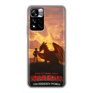 Чохол дракон Беззубик для Xiaomi Redmi Note 11 Pro Plus (Постер Беззубика)