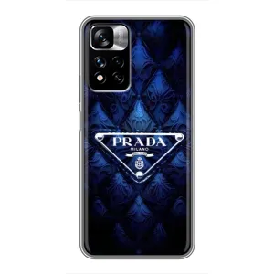 Чохол (Dior, Prada, YSL, Chanel) для Xiaomi Redmi Note 11 Pro Plus (Прада)