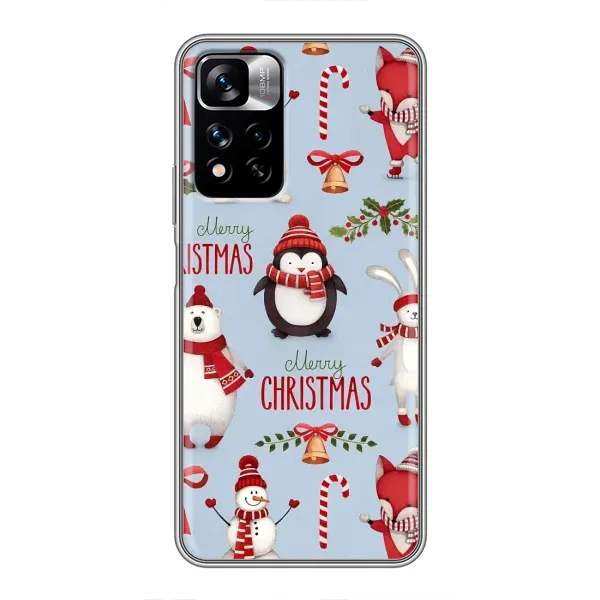 Чехол с рисунком «Рождественский» для Xiaomi Redmi Note 11 Pro Plus Чехол с рисунком «Рождественский» для Xiaomi Redmi Note 11 Pro Plus