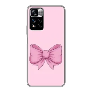 Чохол банти для Xiaomi Redmi Note 11 Pro Plus (Рожевий бантик)