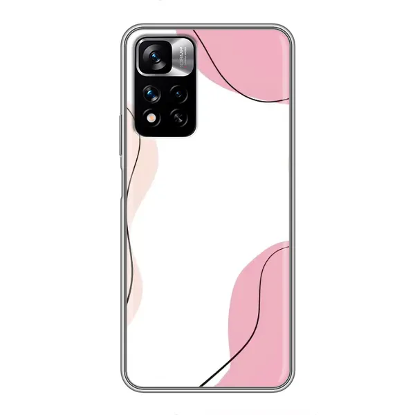 Чехол с рисунком «Розовый фон» для Xiaomi Redmi Note 11 Pro Plus Чехол с рисунком «Розовый фон» для Xiaomi Redmi Note 11 Pro Plus