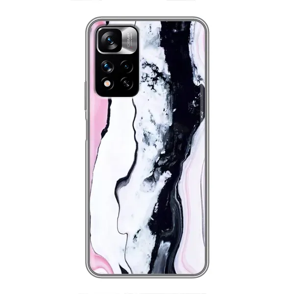 Чехол с рисунком «Розовый мрамор» для Xiaomi Redmi Note 11 Pro Plus Чехол с рисунком «Розовый мрамор» для Xiaomi Redmi Note 11 Pro Plus
