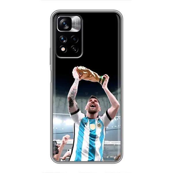 Чехол с рисунком «Счастливый Месси» для Xiaomi Redmi Note 11 Pro Plus Чехол с рисунком «Счастливый Месси» для Xiaomi Redmi Note 11 Pro Plus