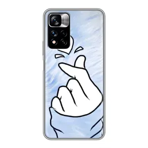 Чехлы (Знак сердечка) на Xiaomi Redmi Note 11 Pro Plus