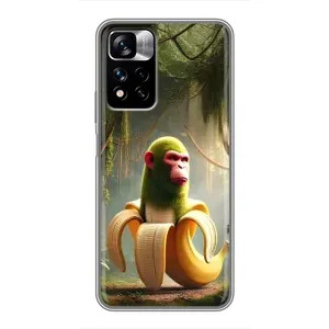 Чохол з мемами траралело тралала для Xiaomi Redmi Note 11 Pro Plus (Шимпанзіні бананіні)