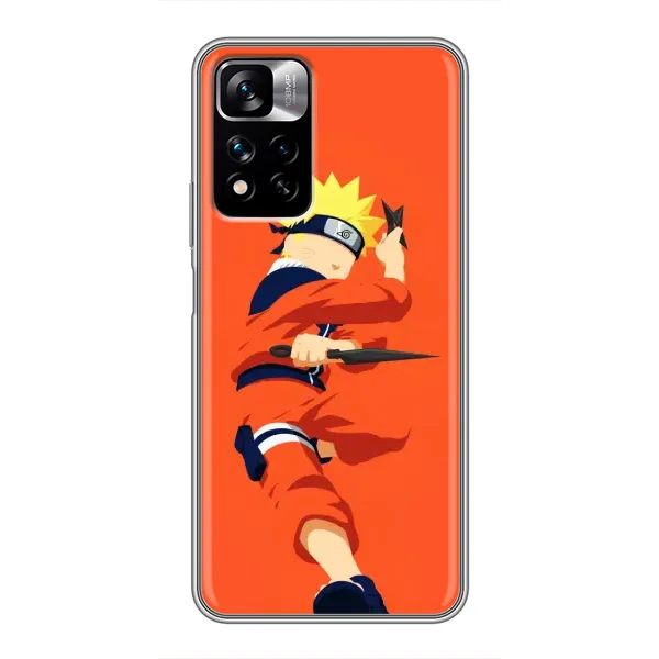 Чехол с рисунком «Силуэт Наруто» для Xiaomi Redmi Note 11 Pro Plus Чехол с рисунком «Силуэт Наруто» для Xiaomi Redmi Note 11 Pro Plus