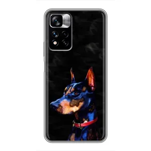 Бампер для Xiaomi Redmi Note 11 Pro Plus з картинкою "Песики" (Собака Мопсік)
