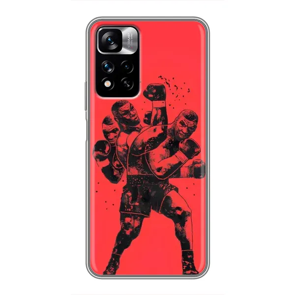Чехол с рисунком «Тайсон Бокс» для Xiaomi Redmi Note 11 Pro Plus Чехол с рисунком «Тайсон Бокс» для Xiaomi Redmi Note 11 Pro Plus