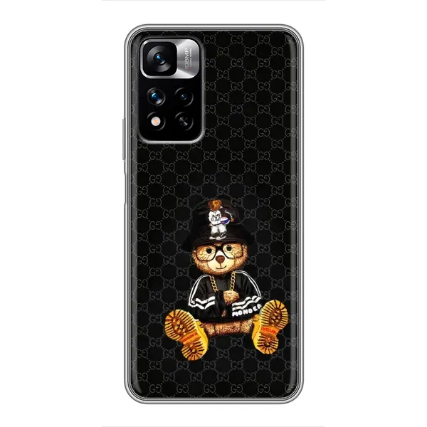 Чехол с рисунком «Тедди Гуччи» для Xiaomi Redmi Note 11 Pro Plus Чехол с рисунком «Тедди Гуччи» для Xiaomi Redmi Note 11 Pro Plus