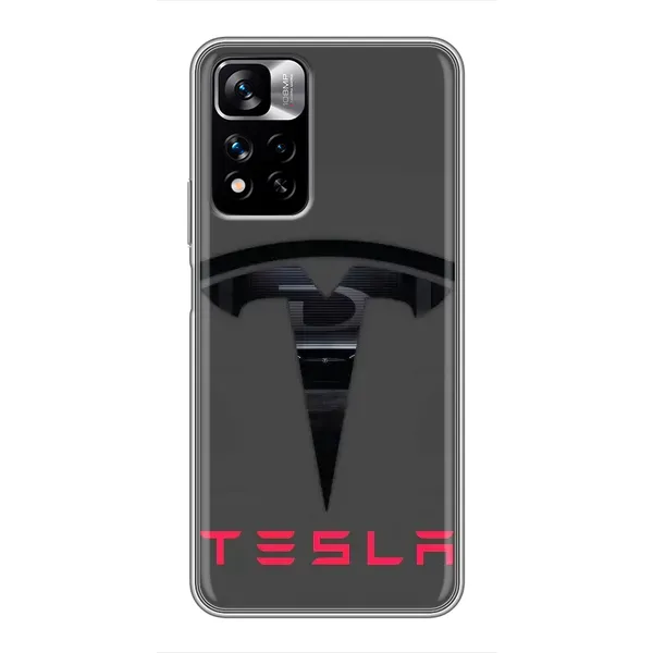 Чехол с рисунком «Logo TESLA» для Xiaomi Redmi Note 11 Pro Plus Чехол с рисунком «Logo TESLA» для Xiaomi Redmi Note 11 Pro Plus