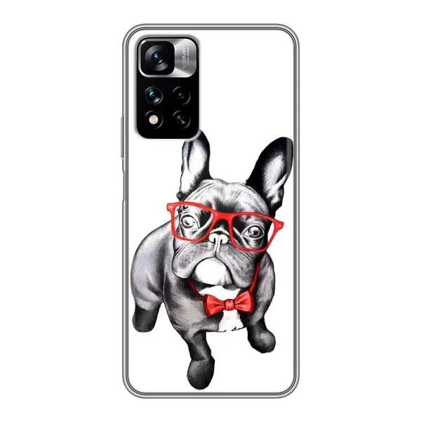 Чехол с рисунком «В очках» для Xiaomi Redmi Note 11 Pro Plus Чехол с рисунком «В очках» для Xiaomi Redmi Note 11 Pro Plus