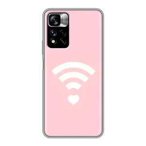 Силиконовые Чехлы Любимому человеку для Xiaomi Redmi Note 11 Pro Plus (WiFi Love)