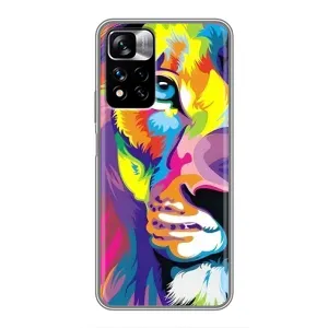 Чохол з картинкою на Xiaomi Redmi Note 11 Pro Plus (Яскравий Лев)