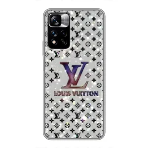 Чехол Стиль Louis Vuitton на Xiaomi Redmi Note 11 Pro Plus (Яркий LV)