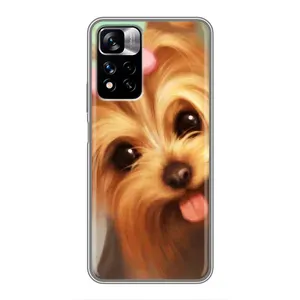 Чохол (ТПУ) Милі песики для Xiaomi Redmi Note 11 Pro Plus (Йоркширський тер'єр)