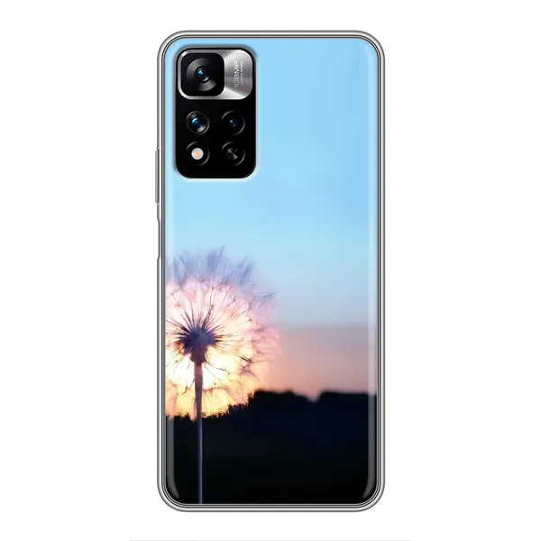 Чехол с рисунком «Закат с одуванчиком» для Xiaomi Redmi Note 11 Pro Plus Чехол с рисунком «Закат с одуванчиком» для Xiaomi Redmi Note 11 Pro Plus