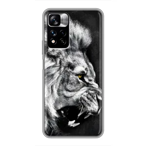 Чохол з картинкою на Xiaomi Redmi Note 11 Pro Plus (Злий Лев)