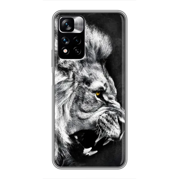 Чехол с рисунком «Злой ЛЕВ» для Xiaomi Redmi Note 11 Pro Plus Чехол с рисунком «Злой ЛЕВ» для Xiaomi Redmi Note 11 Pro Plus